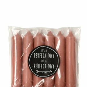 Rustic 'Lys' dinerkaarsjes