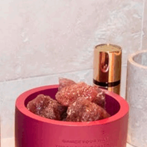 Stone difuser 'Bordeaux & Green'