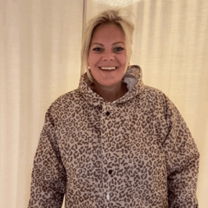 Tijger regenjas 'beige'