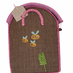 RICE raffia opbergmand 'M'