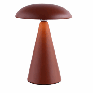 Mushroom lamp op accu